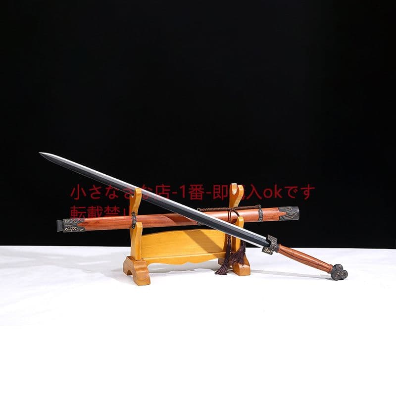 古貨剣純銅金百錬模様鋼  古兵器 武具 刀装具 日本刀 模造刀 居合刀