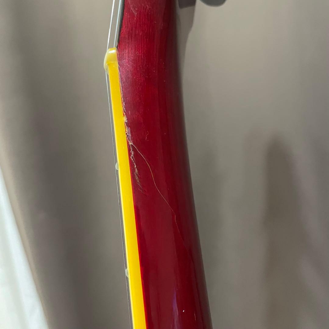 Edwards E-SA-125-LTS セミアコースティックギター 赤