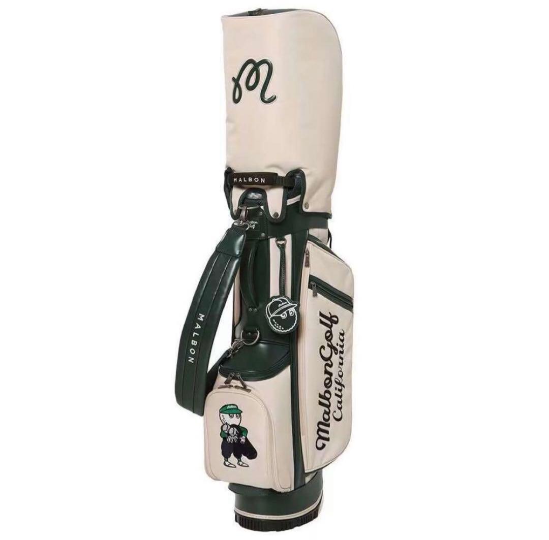 マルボンゴルフ malbon キャディバッグ 2色