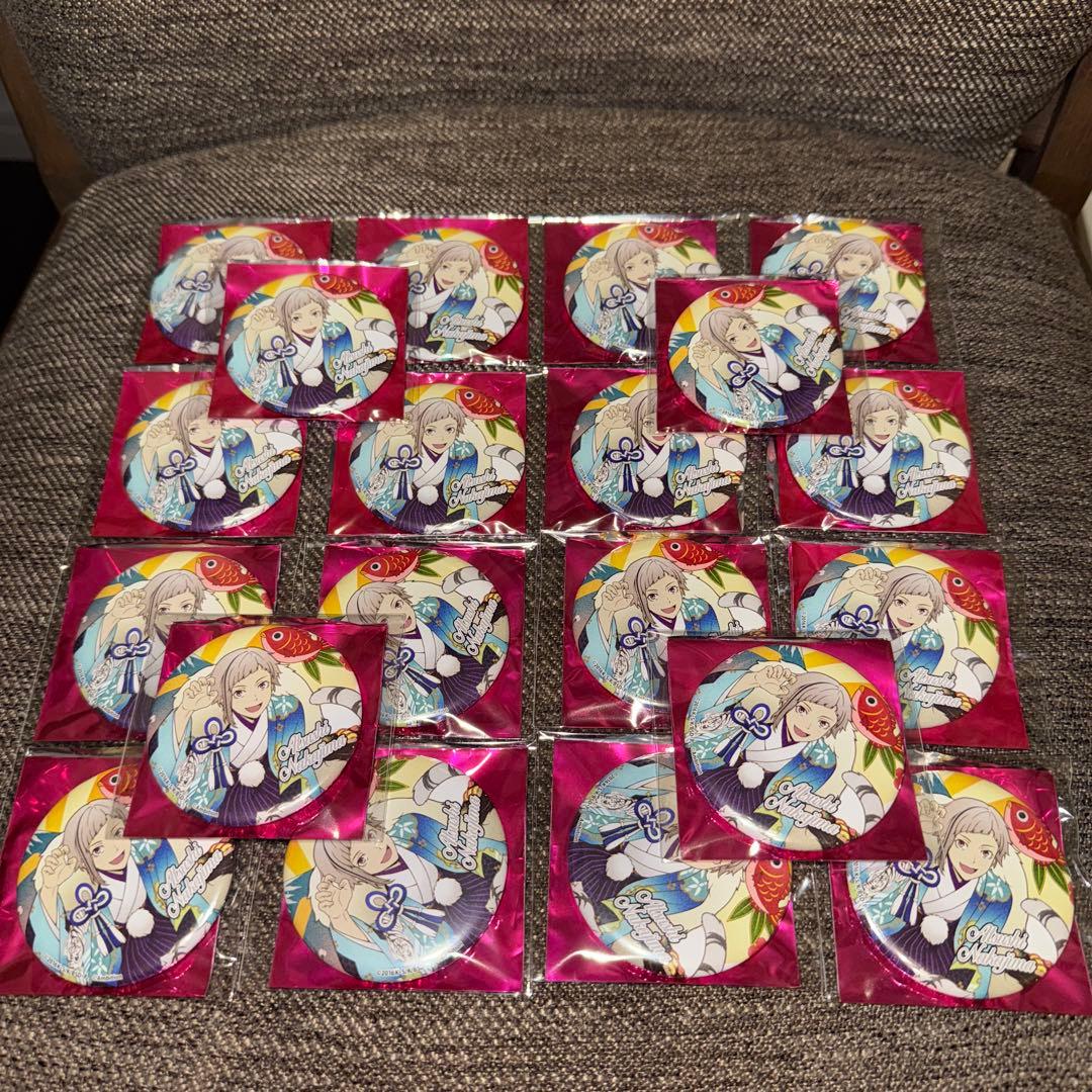 文豪ストレイドッグス コラボカフェ本舗 缶バッジ 中島敦　20点