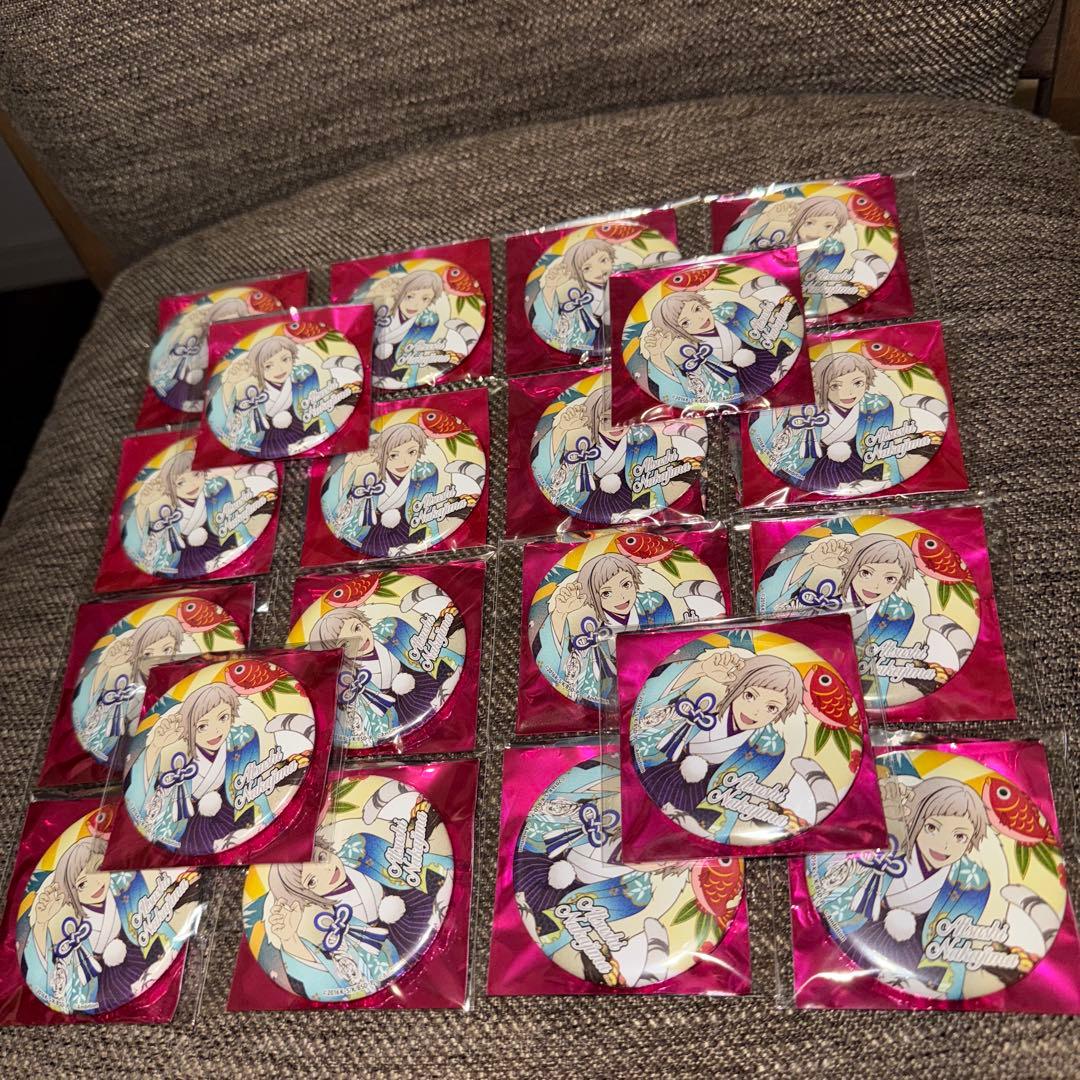 文豪ストレイドッグス コラボカフェ本舗 缶バッジ 中島敦　20点