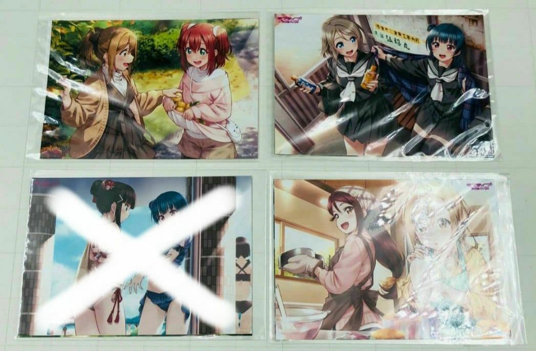 ラブライブ サンシャイン オンラインくじ ミニアクリルスタンド ブロマイド