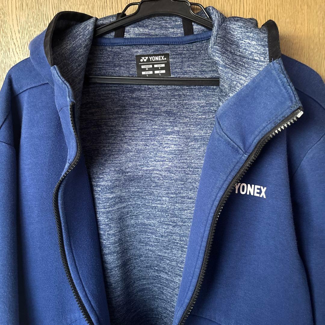 ヨネックス　セットアップ　スウェット　ブルー　L