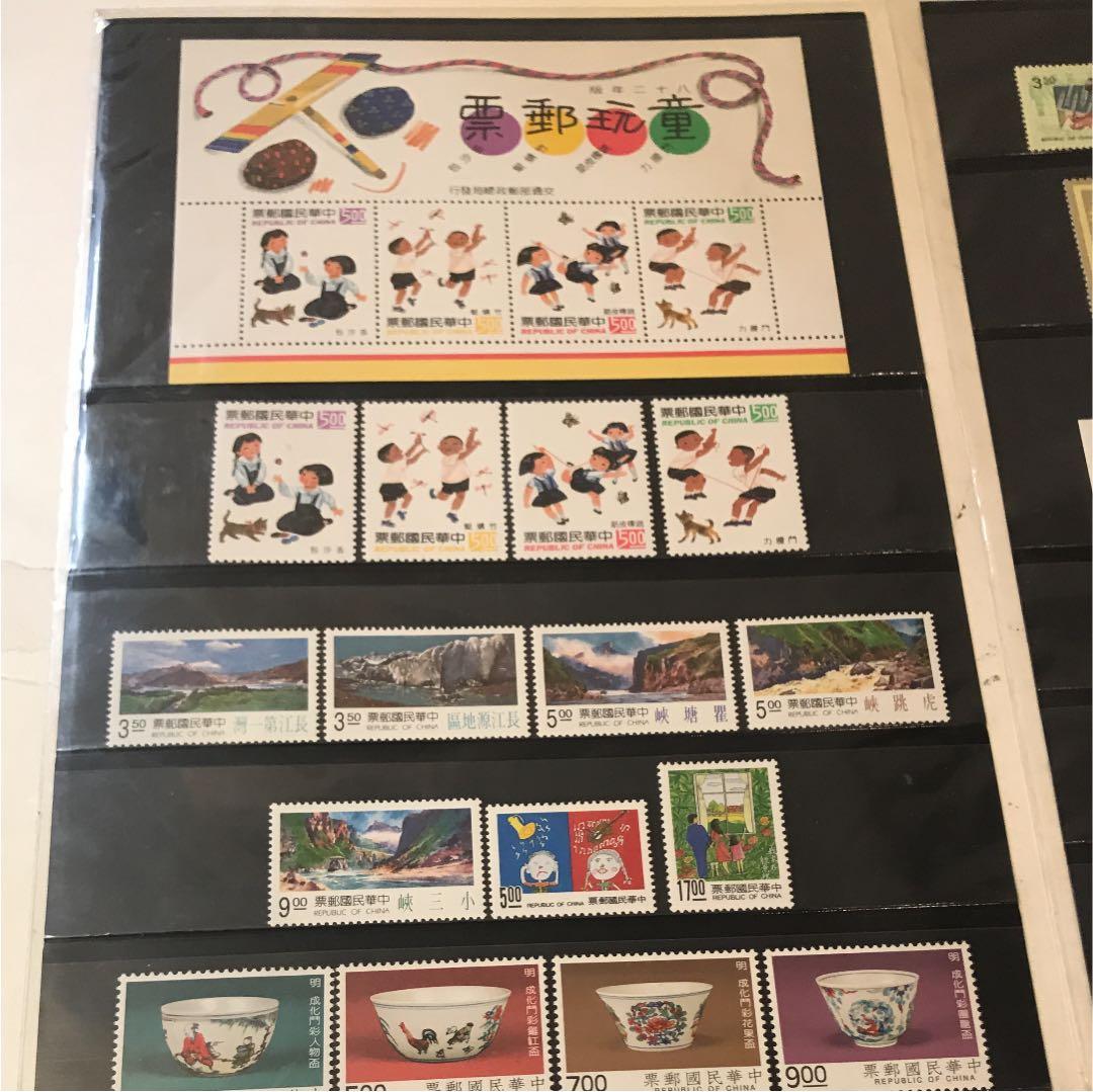 中国切手セット  4シート分