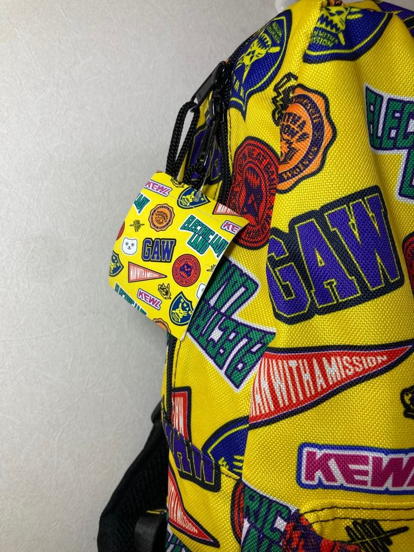 【未使用品】MAN WITH A MISSION キッズヘッズバッグ フード付き