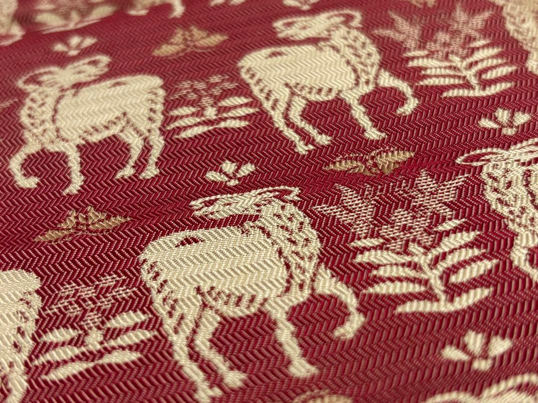 茶道具 土田友湖 干支 草羊紹巴 出帛紗 帛紗 共箱