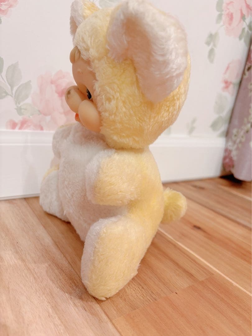 vintage ラシュトンRushtonハッピーベア　ラバーフェイスドール