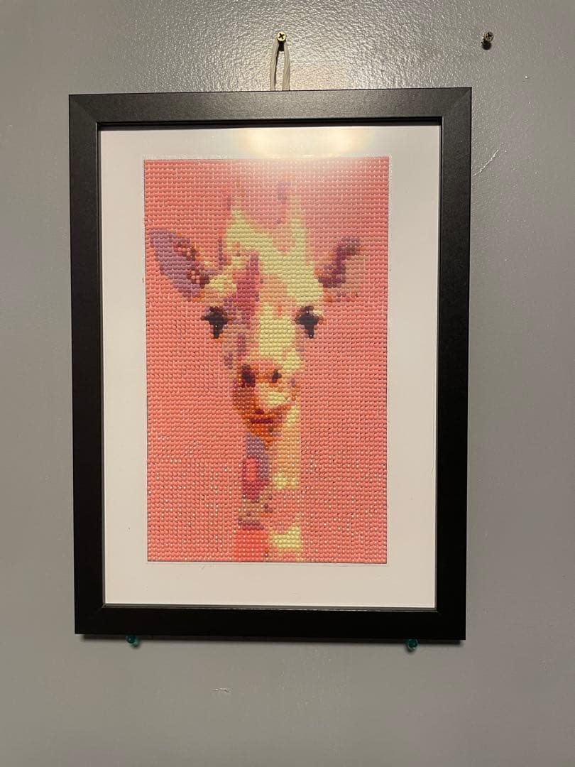 キリン ダイヤモンドペインティング アート