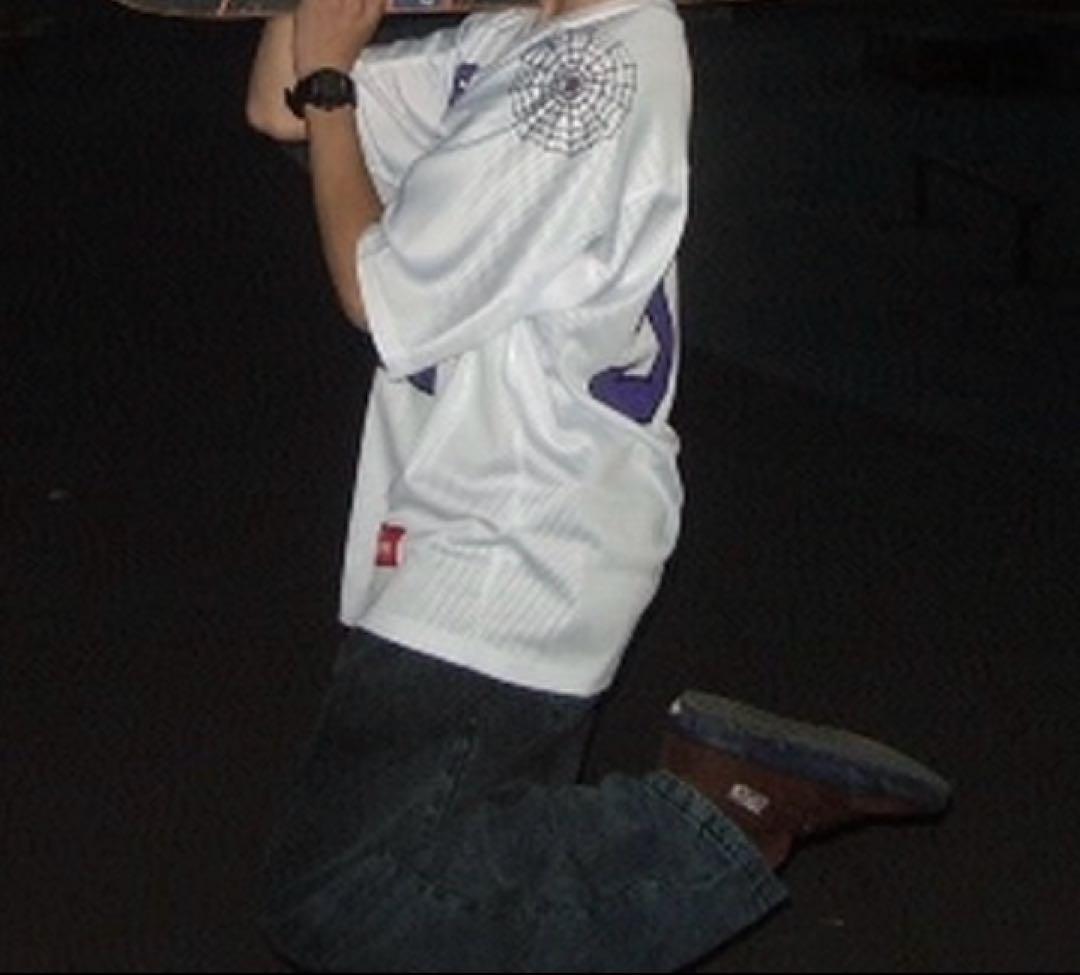 シャツ Supreme Spiderweb Football Jersey whiteM