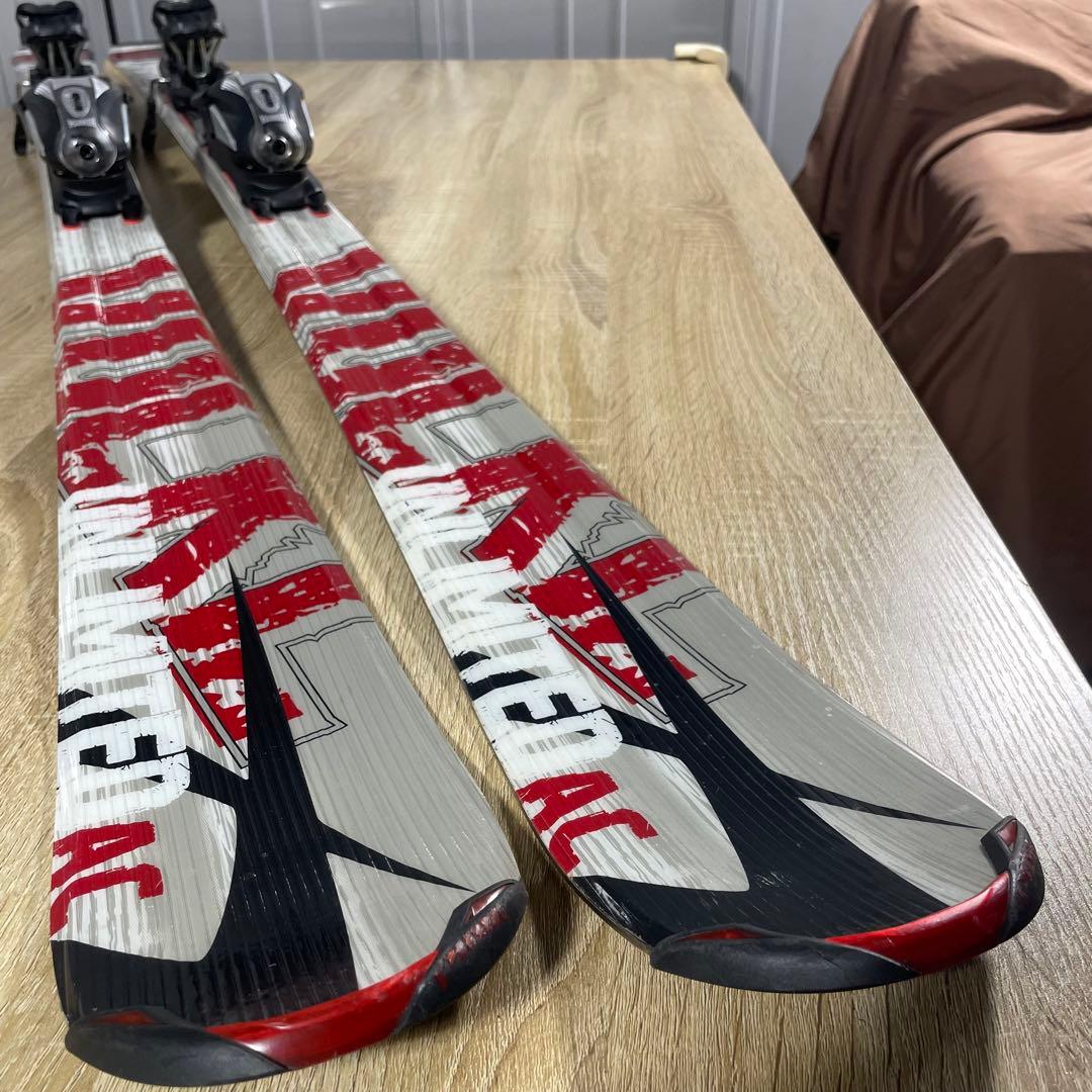 VOLKL163cm ROSSIGNOL27.5cmストック120cmフルセット