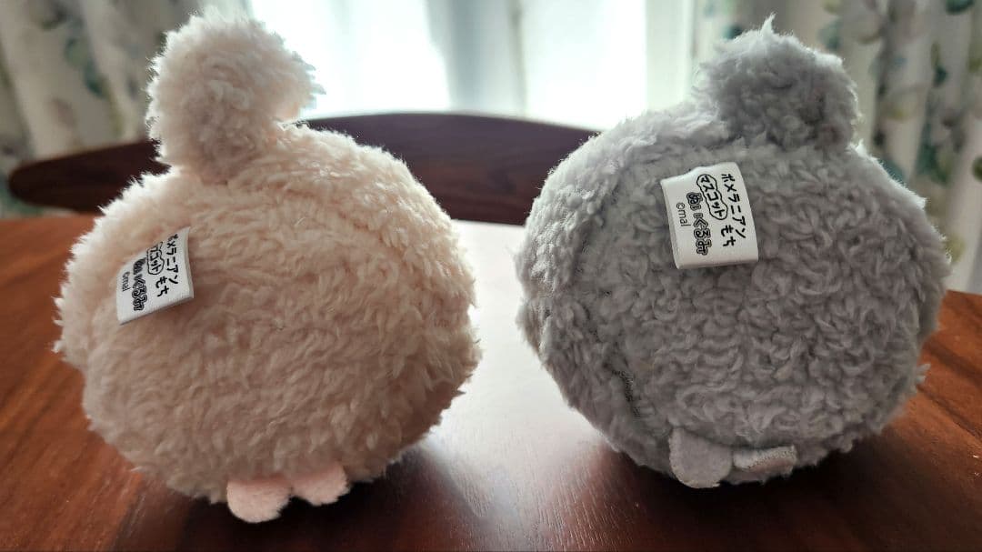 ポメラニアンもち マスコットぬいぐるみ