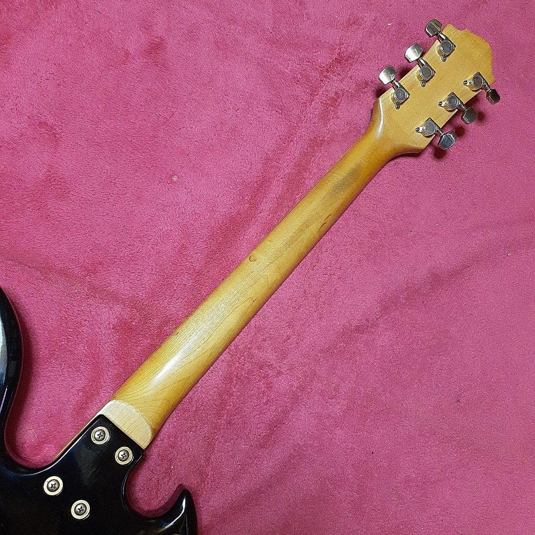 【良・美品】サイケペイント・hideモデル。モッキンバードエレキギター。