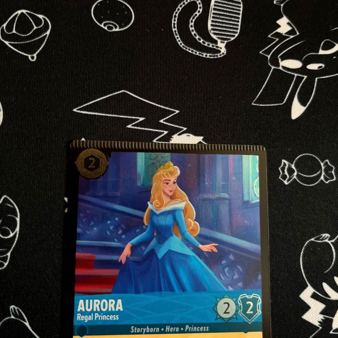 【希少 エラーカード】Lorcana ロルカナ AURORA Foiled