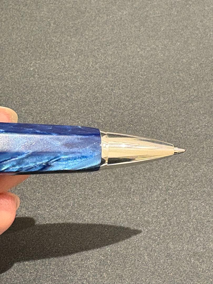 モンテグラッパ エンブレマ ボールペン ブルー