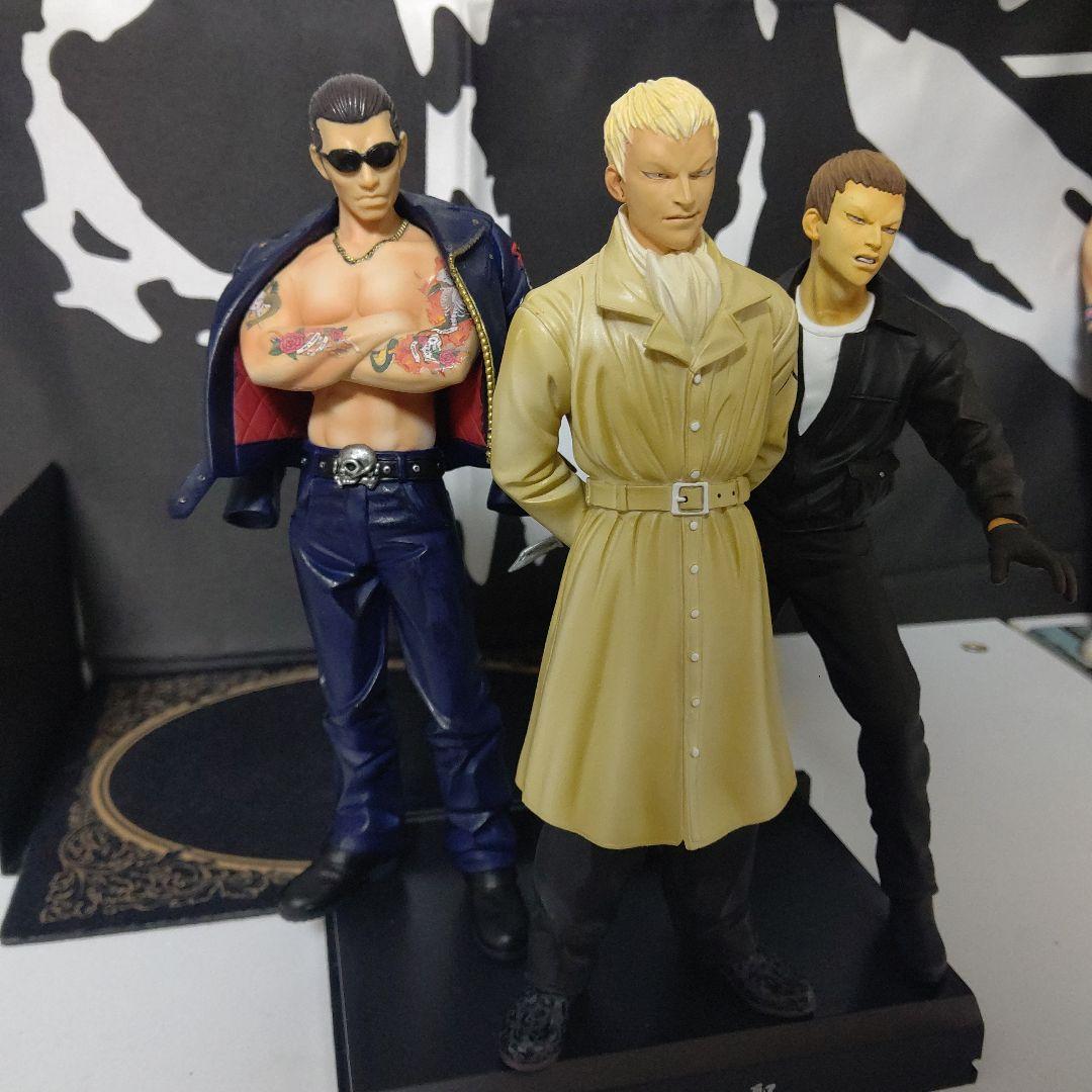 九能三兄弟　九能一聖　九能秀臣　九能龍信クローズフィギュア3体セット