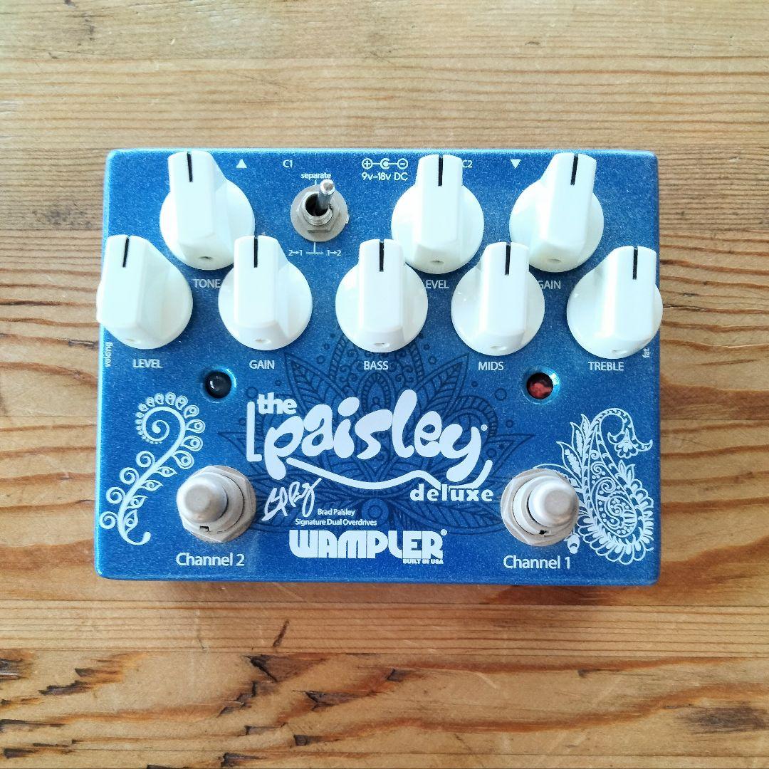 ギター WAMPLER the paisley deluxe