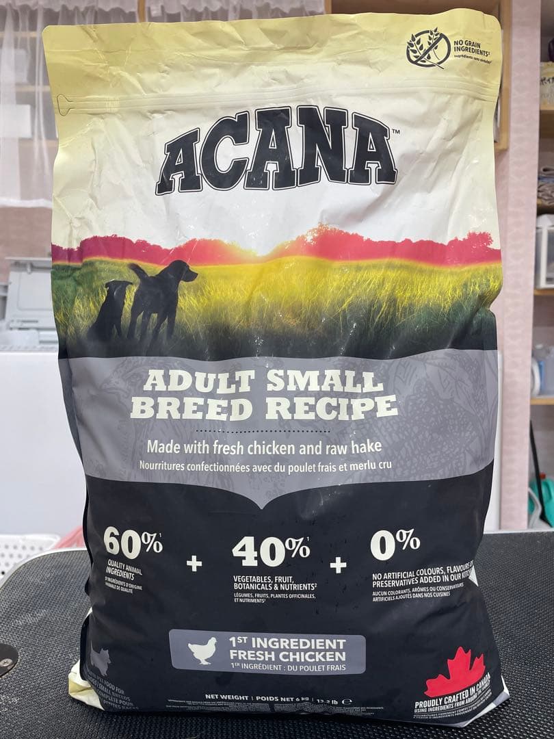 アカナアダルトスモールブリードレシピ6kg