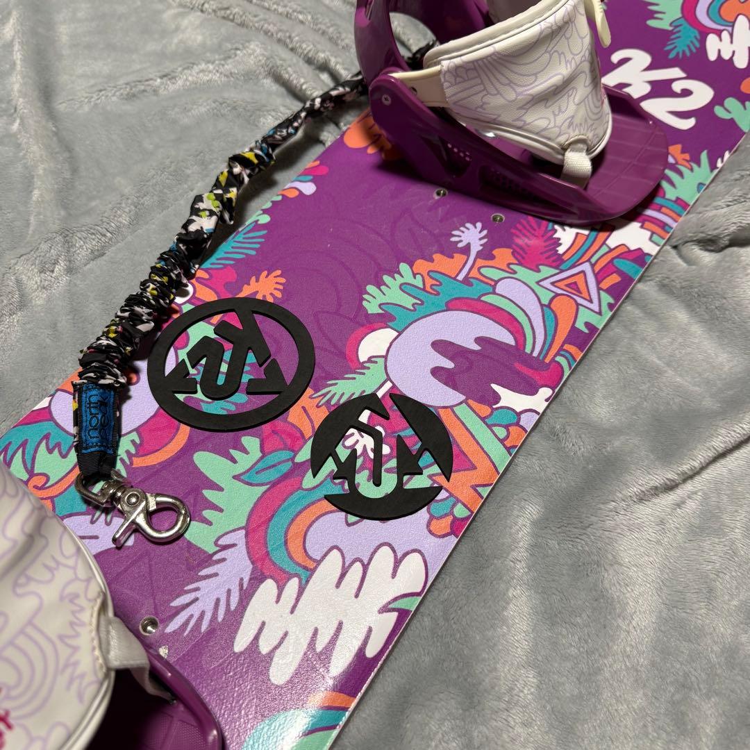 K2 LIL’KANDI 100cm キッズ スノーボード XSビンディング付