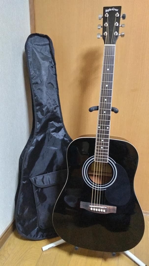 ❤️弦高調整済！「Sepia Crue セピアクルー WG-10 BK」＋ケース