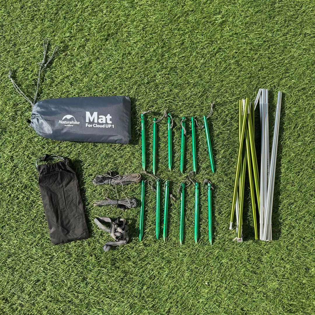 ネイチャーハイク クラウドアップ1 山岳テント グリーン