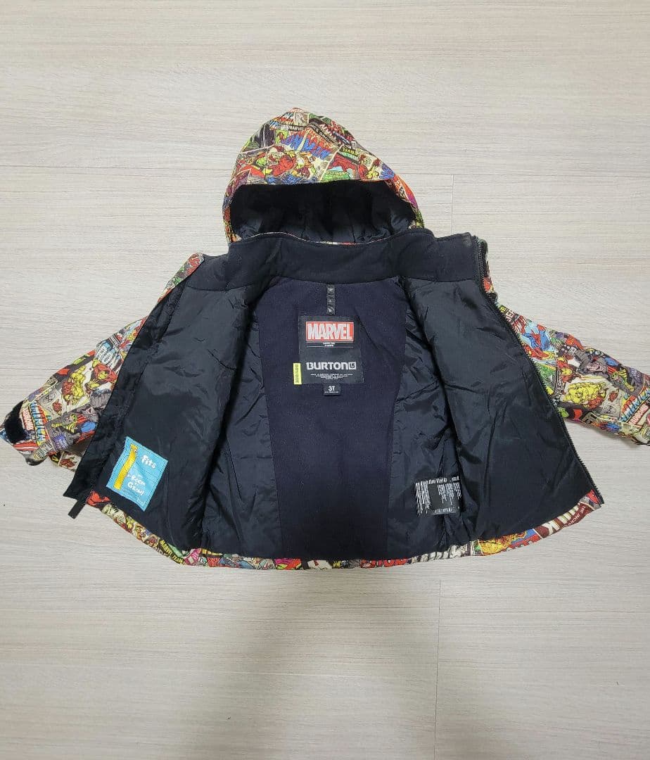 バートン マーベル スノーウェア キッズ 3T(90～100) 雪遊び スノボ