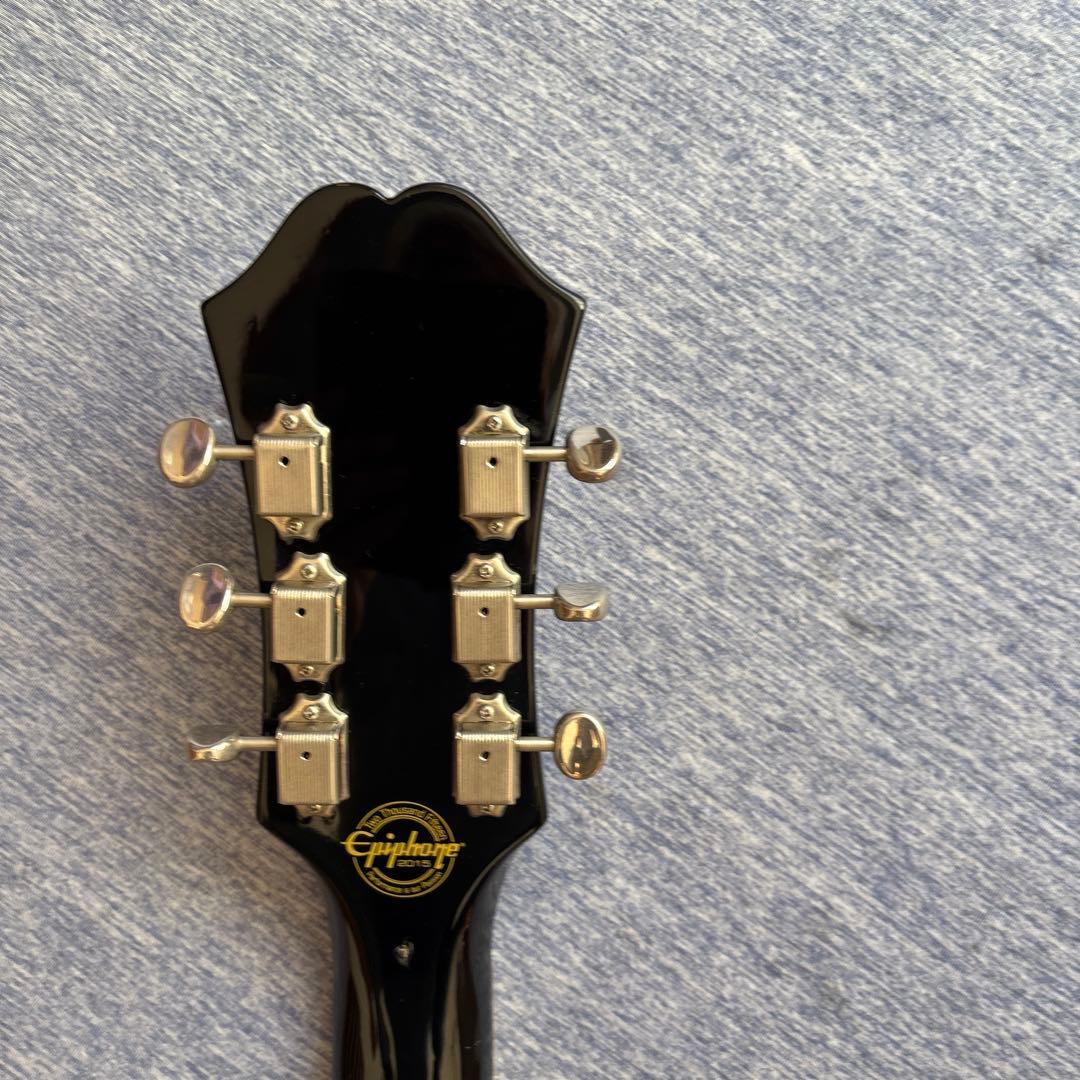 マクソンEpiphone セミアコースティックギター 2015年モデル