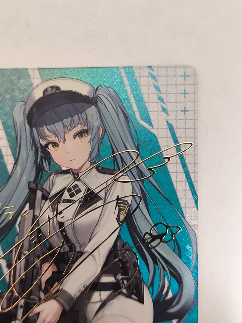 勝利の女神　NIKKE DUEL ENCOUNTER　サイン入り プロモ　3枚