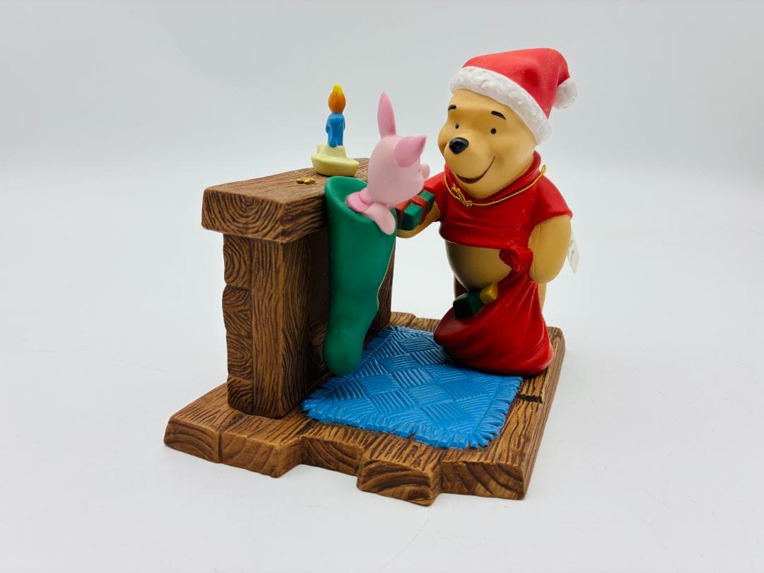 B536-072 プーさん 陶器 フィギア Pooh&Frends Disney