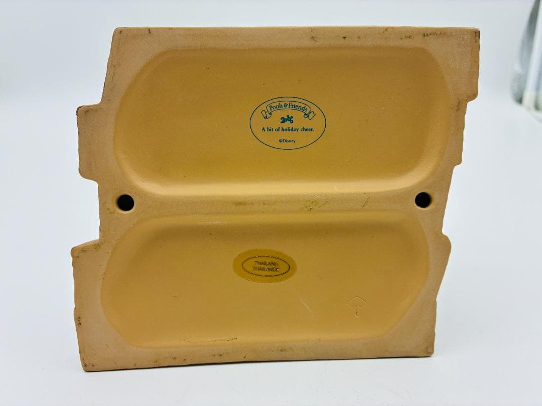 B536-072 プーさん 陶器 フィギア Pooh&Frends Disney