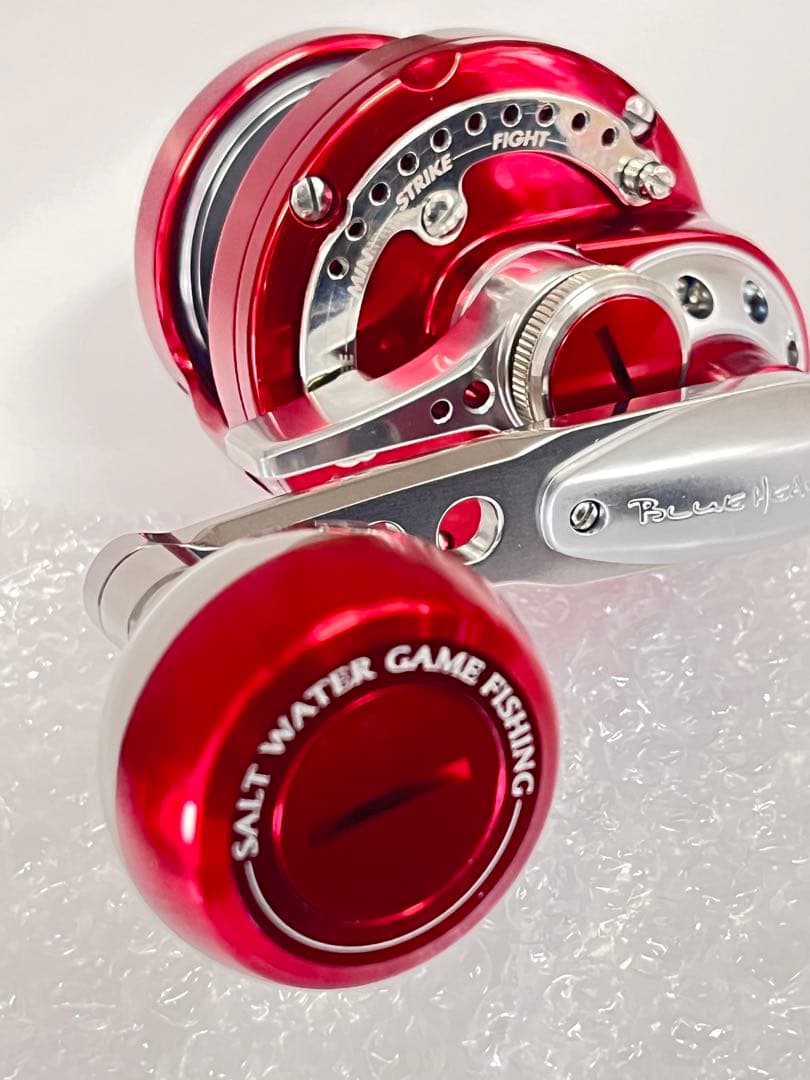 スタジオオーシャンマーク　ブルーヘブン Ｌ50R(レッド)右ハンドル　ジギング