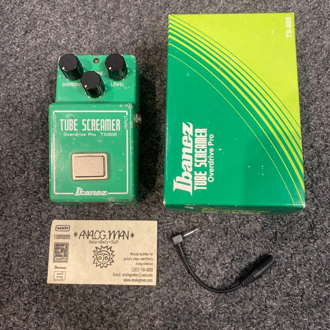 ギター Analog.man TS808 true vintage mod