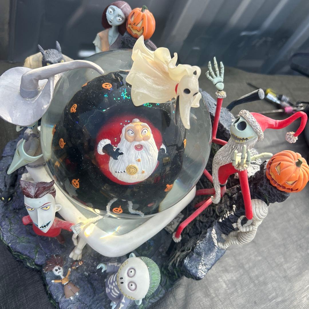 ナイトメアビフォアクリスマス スノーグローブ スノードーム【ジャンク】