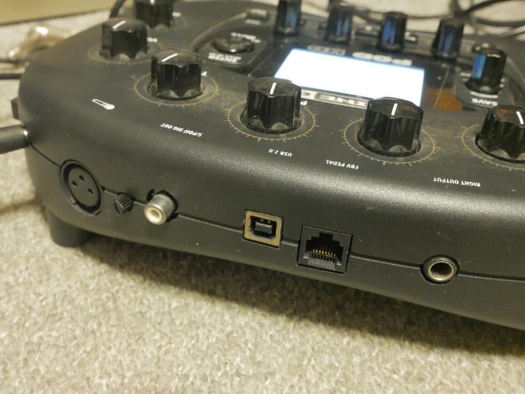 LINE 6 POD HD ギター マルチエフェクター　拡張パック導入済