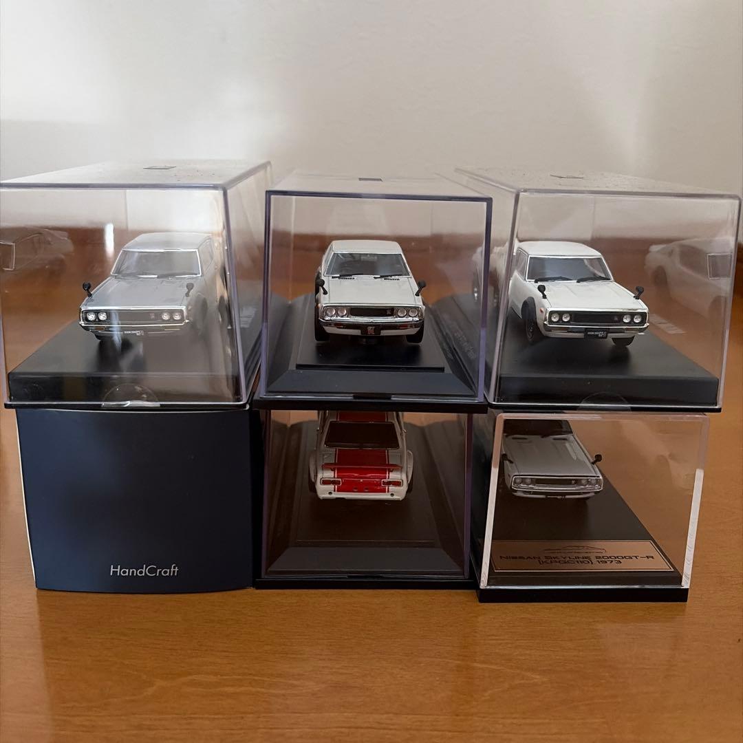 ミニカー 6台セット 1/43 スカイライン