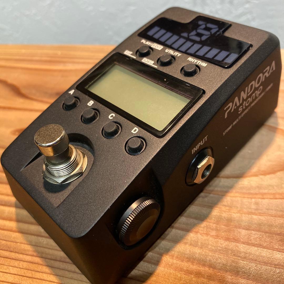 KORG PANDORA Stomp コルグモデリングマルチエフェクタ　黒