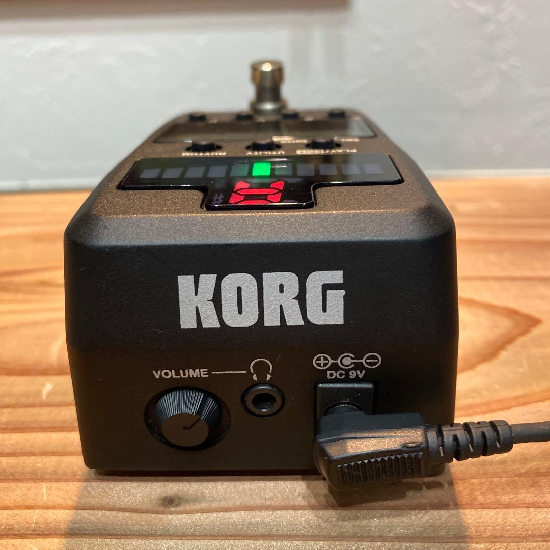 KORG PANDORA Stomp コルグモデリングマルチエフェクタ　黒