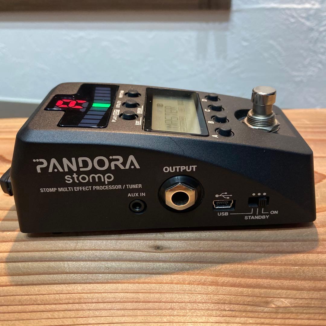 KORG PANDORA Stomp コルグモデリングマルチエフェクタ　黒