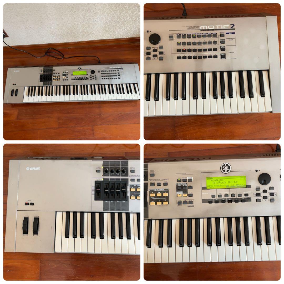 YAMAHA MOTIF 7 シンセサイザー 76鍵 動作未確認
