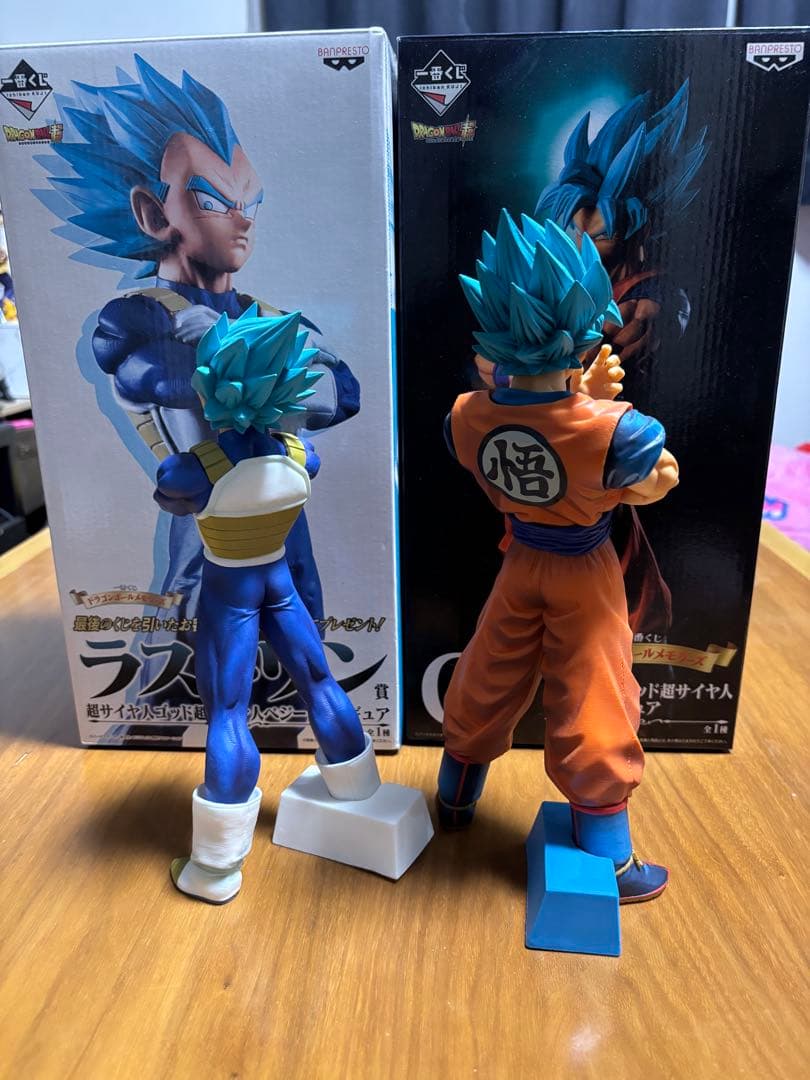 一番くじ　ドラゴンボール　メモリーズ　C賞　ラストワン賞セット　孫悟空　ベジータ