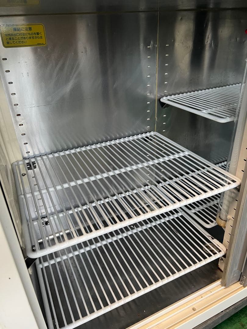 2004年 ホシザキテーブル形冷蔵ショーケース 1200x450x800