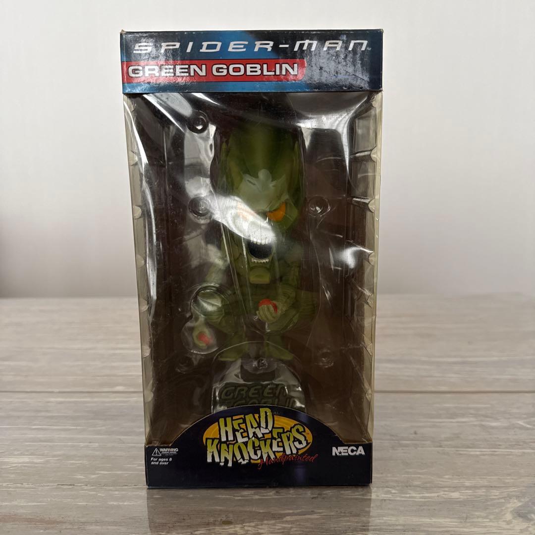 NECA スパイダーマン グリーンゴブリン ヘッドノッカーズ