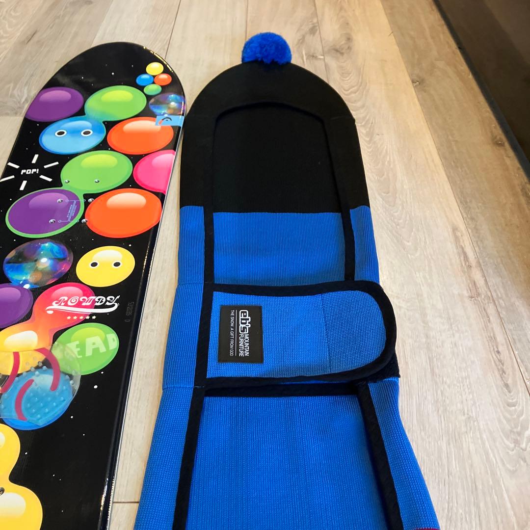 head ROWDY JR スノーボード 118サイズ エビス　ケース　eb's