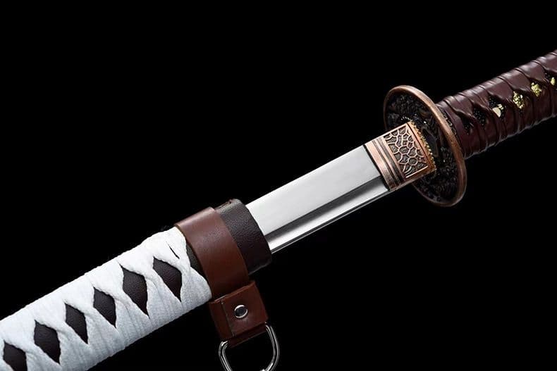 1066-武具 刀装具 日本刀　模造刀 居合刀 武士道 武蔵 鑑賞用 手鍛造打