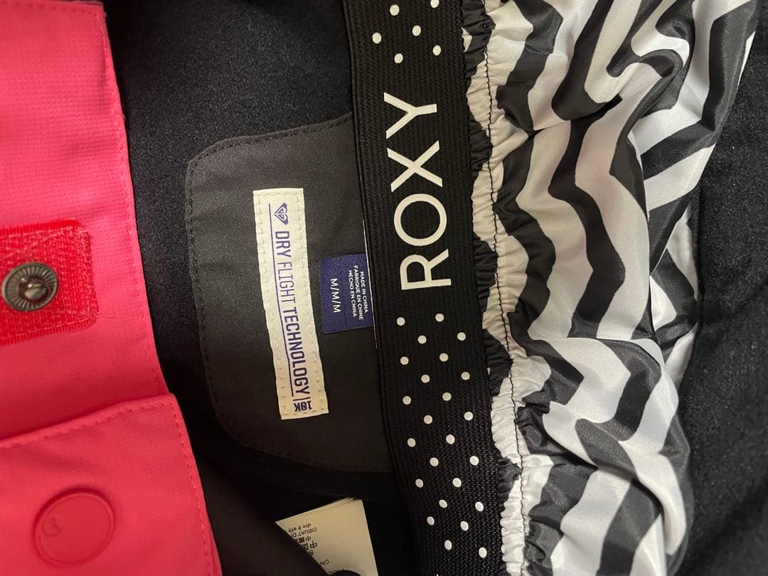 ROXY スノーボードウェア ホワイト/ピンク M