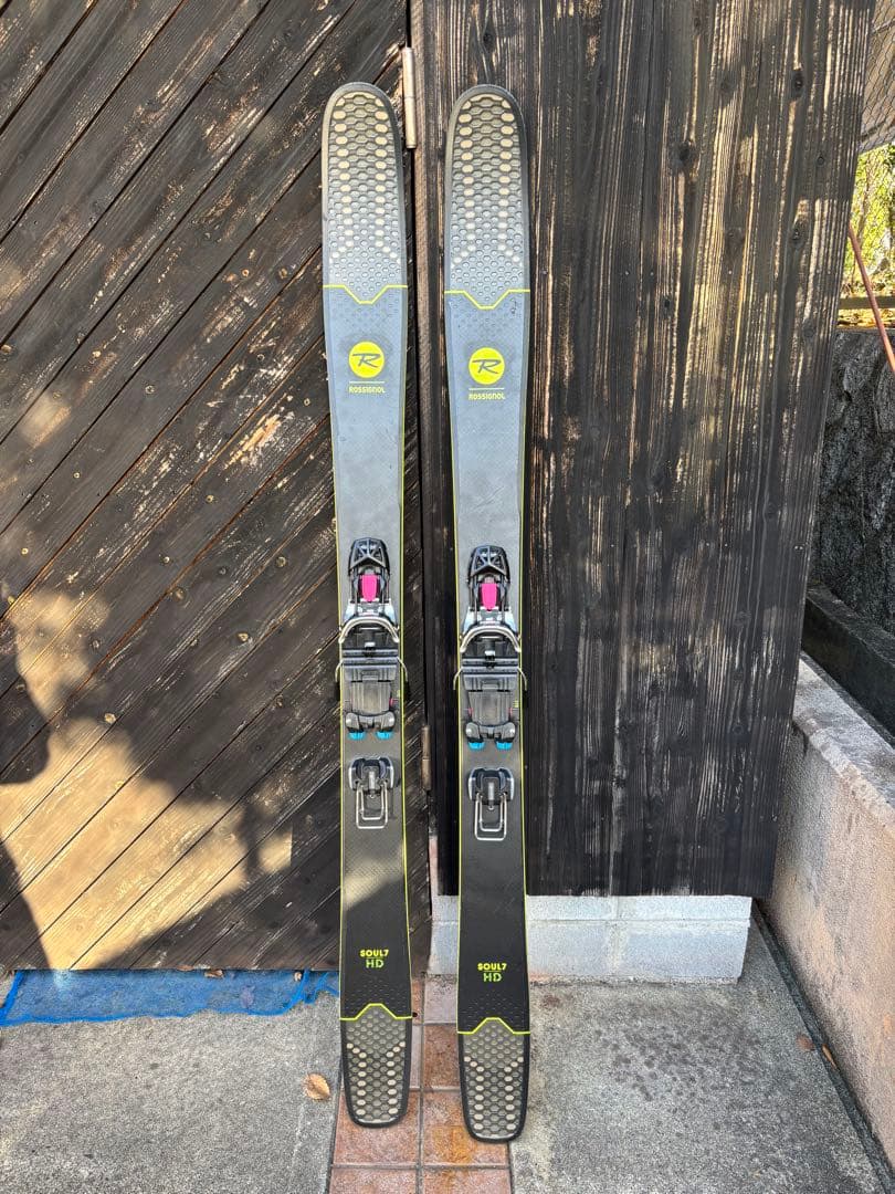 ロッテフェラー フリーダム NTN ビンディング スキー板付き