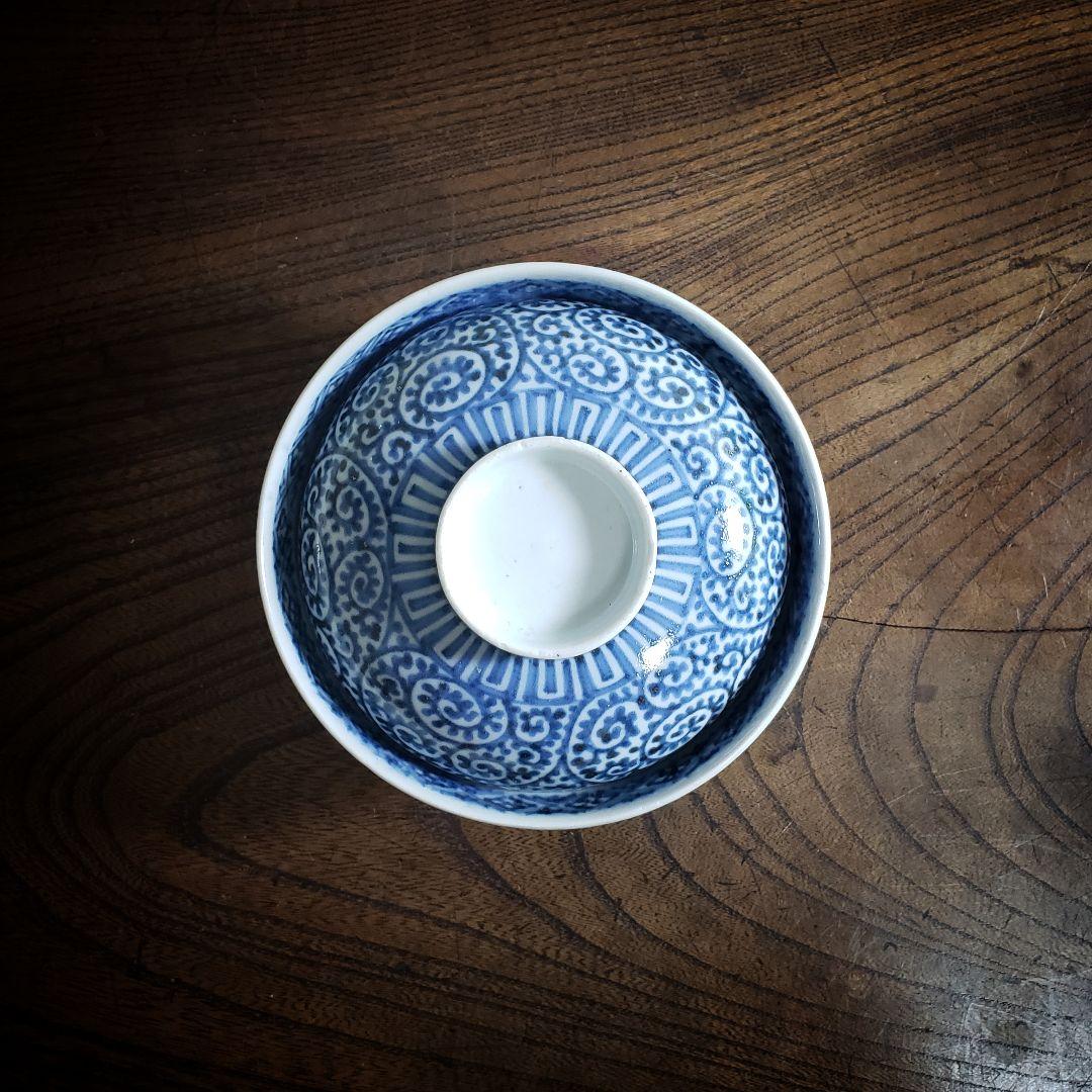 蓋物　蛸唐草　染付　松竹梅　古伊万里　訳あり