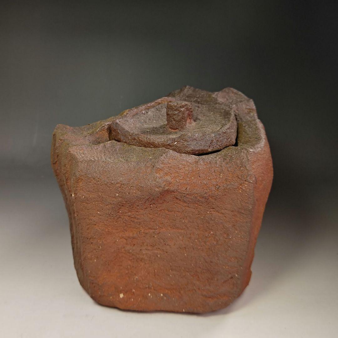 イ651 水指『作家物』『石景　水指　共箱』茶道具