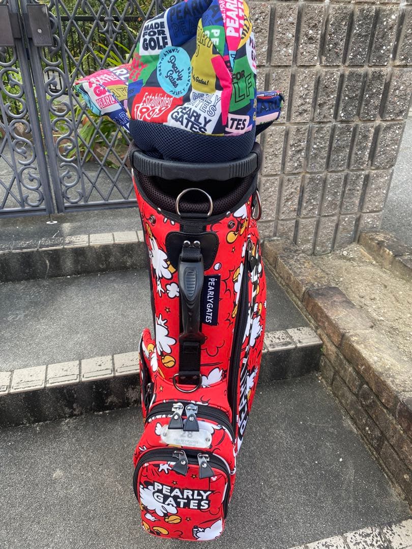 ギルティー パーリーゲイツキャディーバックとヘッドカバーセット