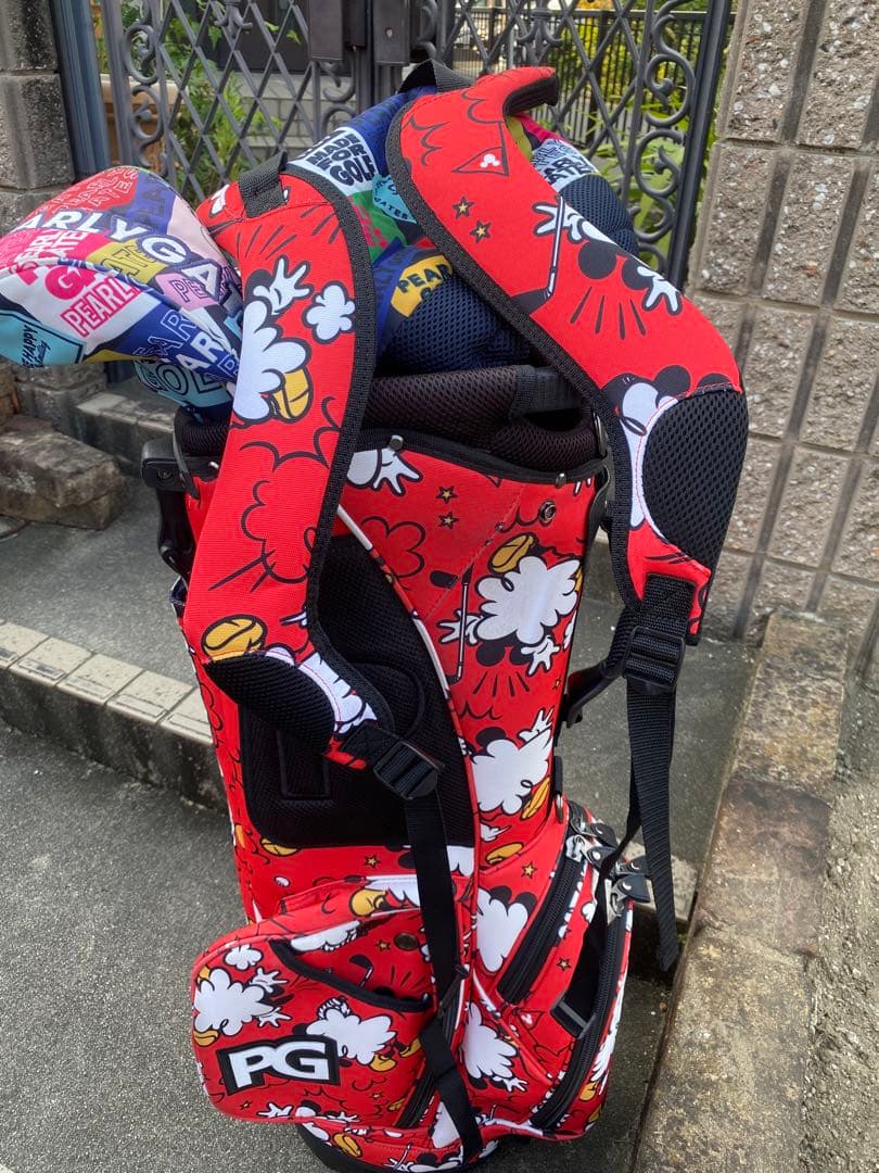 ギルティー パーリーゲイツキャディーバックとヘッドカバーセット