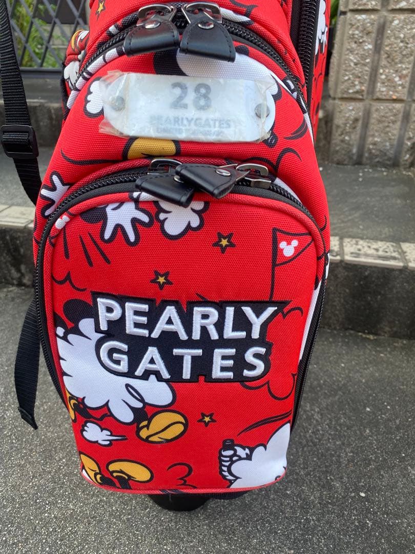 ギルティー パーリーゲイツキャディーバックとヘッドカバーセット